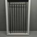 Internet's Best Traditional Wire Dog Gate - 3 Panel - 30" Tall - White
