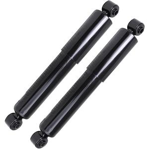 Detroit Axle - Rear 2pc Shock Absorbers for Dodge Grand Caravan Chrysler Town & Country VW Routan Ram C/V, 2 Complete Rear Shock Absorbers Assembly Replacement