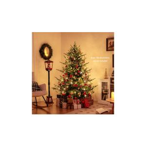 PE and PVC Mixed Leaves 778 Tip Artificial Christmas Tree with 240 LED - 180cm