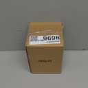 Cesun Mini Desktop Can with Swing Lid, 0.4 Gallon Small Desk Can, Countertop Wastebasket, Modern Tiny Tabletop Bin for Home Office, Makeup Area, or Car Interior (Black)