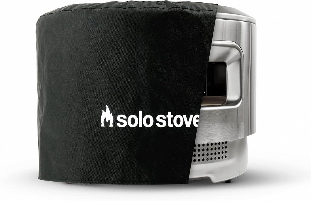Solo Stove Pi Shelter | Protective Cover for Pi Pizza Oven, Water Resistant, Premium Acrylic/ PVC-lined, Pi Collection, Black