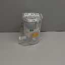 Oggi Large Clear Canister with Clamp Lid, 72 oz - Large Airtight Food Storage Container, for Kitchen & Pantry Storage of Bulk, Dry Foods, Pasta, Flour, Sugar, Coffee, Rice, Tea, Spices & Herbs (72-Fluid Ounce)