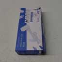 Hibbent Bidet Attachment for Toilet, Non-Electric Dual Nozzle for Frontal & Rear Wash, Adjustable Water Pressure Control, Fresh Water Bidet Toilet Seat, Self Cleaning Water Sprayer, White (Chrome)