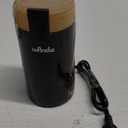 Wancle Electric Coffee Grinder, Spice Grinder, One Touch Coffee Mill for Beans, Spices and More, with Clean Brush Black (6.63.5 IN)