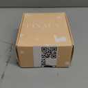 EINAEY Clip in Bangs – 100% Real Human Hair Fringe with Temples, Brown French Bangs Hair Clip Hairpiece for Women, Natural Look, Easy Trim & Secure BB Clips for Daily Wear