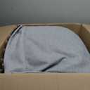 Sytopia Indestructible Dog Bed, 42" XL Chew Proof Dog Bed for Extra Large Dogs (90 lbs), Durable Waterproof Pet Bed, Chew Resistant Dog Crate Pad, Washable Cover, Indoor & Outdoor Use, Light Gray