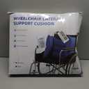 Lateral-Support Back Cushion for Wheelchair: Improve Posture Pressure, X-Large