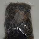 Short Dreadlock Wig for Black Women and Men Afro Curly Twist Wigs Glueless Soft Synthetic Hair Wig Heat Resistant Breathable ((T1B/27))