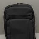 Lixiin Backpack for Men Slim & Expandable Travel Laptop Backpack with USB Charging Port Water Resistant Anti-Theft Business Backpack Fits 17.3In Laptop for Commute Work College with Small Bag Business Black