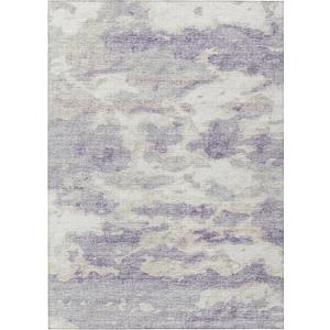 Addison Rugs Indoor/Outdoor Accord AAC36 Purple Washable 9' x 12' Indoor Outdoor Area Rug, Easy Clean, Machine Washable, Non Shedding, Bedroom, Living Room, Dining Room, Kitchen, Patio Rug