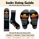 Brother in Law Novelty Funny Breathable Printed Cotton Socks, Unisex Cozy Knitted Crew Socks, Gifts For Son Uncle Brother Grandson Nephew, Brother Of The Bride, Brother in Law Wedding