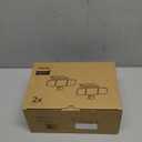 Philips Solar Security Light Outdoor 302 LED 1200lmSolar-Powered Waterproof Wall-Mounted Flood Light w/PIR Motion Sensor, 3 Heads, IP65 Waterproof, 3 Modes (2 Packs)