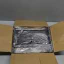 Chip Rack Display Stand Countertop Chip Bag Holder with Candy Storage Basket, 8-Row 40 Clips Chip Stand Display for Party, Retail Snack Display for Counter, Store Concession Stand, Black