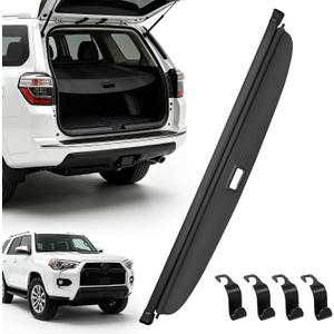 Cargo Cover for Toyota 4Runner 2010-2024, Retractable Trunk Cover