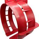 14" Propeller Safety Guard for 70-120 HP Less Than 13 1/2 inch Outboard Motor Prop, Polypropylene Lightweight Marine Thruster Protective Cover, Red Cage