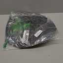 Jansun 4 PCS Halloween Witch Costumes, Hooded Cape Witch Hat Old Foam Goblin Half Face Eagle Nose Sorceress Mask Black Long Paw Gloves Cloak Horror Wizard Dress Up Halloween Cosplay Costume