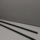 2PCS Shower Door Bottom Seal Strip, Black PVC, 39" Length, Fits 10mm Thick Glass, Prevents Leaks & Water Damage, Easy Installation, No Adhesive Required (Black, 39in for 3/8"(10mm) Door)