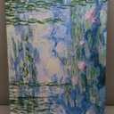 Large Water Lilies by Claude Monet Canvas Wall Art Famous Painting - Classic Canvas Art Wall Decor Picture Print with Framed for Home Office Wall Decor-24" x36"