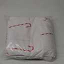 Christmas Duvet Cover King Size Set - Extra Soft King Duvet Cover with 2 Pillow Shams - Holiday Xmas Bedding with Zipper Closures & Ties - Comfy, Snug & Cozy Breathable Bed Set - 104 x 90, Candy Cane