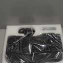 Ergonomic Wireless Keyboard Mouse, Wave Key Bluetooth/2.4G Split Design Ergo Keyboard Mouse Combo with Cushioned Palm Rest, Multi-Device, Rechargeable, for Multi-OS, Windows/Mac/Android