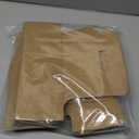 Janlaugh 90 Pcs Kraft Paper Drink Carrier Set, Drink Carrier 2 Cup with Handle, Heart-Shaped Clips and Mini Gift Cards, Foldable Beverage Tray for Valentine's Mother's Day Weddings Parties(Brown)