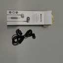 Sony MDREX155AP in-Ear Earbud Headphones/Headset with mic for Phone Call, Black (MDR-EX155AP/B)