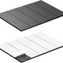 OUZRETUCU Magnetic Strips Self Adhesive, 10 Pack 3" x 3/ 4" (75 x20 x 2 mm) Sticky Back Magnet Tapes