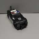 Police Car Toy Plastic Pursuit Rescue Vehicle with Sirnes Sound and Light for Kids Toddlers Boys 1:20
