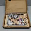 PINVNBY Bird Playground Birdcage Playstand Pet Bird Perch Platform Stand Parrot Play Gym Parakeet Cage Decor Budgie Perch Stand with Feeder Seed Cups Ladder Chew Toys for Small Animals Parrot Parakeet