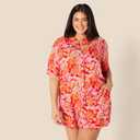 Amazon Essentials Womens Relaxed-Fit Fluid Twill Button-Down Shirt (Short Sold Separately) (M)