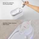 ELECOM Silent Cordless Automatic Pet Water Fountain, 2.5L Capacity, Motion Sensor & Timer Mode, Rechargeable 5200mAh Battery, 3-Layer Filtration, for Cat and Small Dog (White)