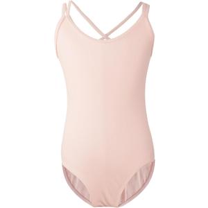 LingTing Leotards for Girls Double Strap Leotard for Gymnastic, Dance,Ballet (5-6 Years)