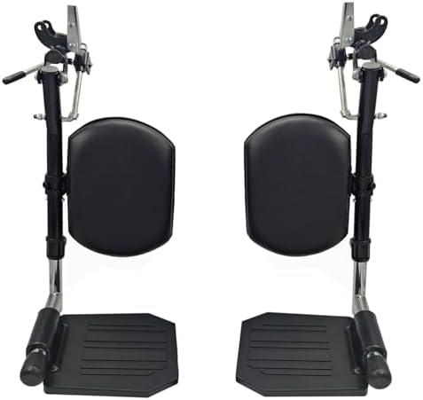 Wheelchair Lift Leg Rest，Wheelchair Foot Rest，Drive Wheelchair Parts ，for Standard Wheelchairs（1pair）