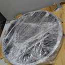 TONGMO Round Manhole Cover, 23.6 in Diameter, FRP Solid Top, No Frame