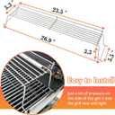 65054 Warming Rack for Weber Grill Genesis 300 Series, Genesis E310, E320, E330, S310, S320, S330, Replacement for Weber 65054, 81323, 62749