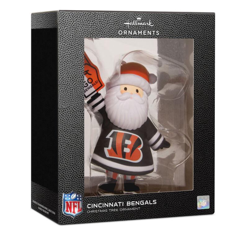 NFL Cincinnati Bengals Santa Fan Hallmark Ornament