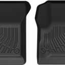 Wrangler TJ Floor Mats - Car Mats for Jeep Wrangler TJ 1997-2006, All Weather Floor Mat for Wrangler TJ Accessories, Heavy Duty Rubber Mats, Car Accessories