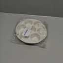 Silicone Muffin Pan for Air Fryer Oven Instant Pot, Nonstick 7 Cups Easy To Handle for Baking Egg Bites Mold Muffin Tart Cupcake Mini Quiche 1 Pack Confetti