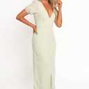 Petal & Pup Women's Seraphina Maxi Dress Green, Size 8