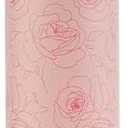 Ello Pop & Fill 22oz Stainless Steel Water Bottle with Quick Fill Technology, Double Walled and Vacuum Insulated Metal, Leak Proof Locking Lid, Sip and Chug, Reusable, BPA Free, Roses