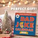 4 x Dad Joke Calendar 2026 | Page A Day Tear Off Calendar Gift For The Dad Joke Lover, Great Christmas Gift, Funny Daily Dad Jokes Desk Calendar, Stocking Stuffer Gift For Men & Women, 365 New Jokes & Puns for The New Year
