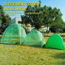 59*59*60 Large Winter Plant Warm Covers with Air Hole for Raised Bed- Warm Tent Freeze Protection Humidity Domes for Germination, Seedling Propagation Protecting Plants from Animals