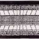 Better Trends Radiance Collection 20" x 60" Runner Kitchen Rug in Brown