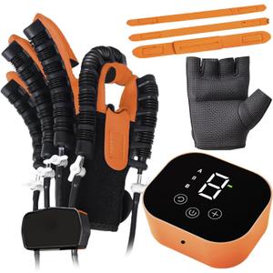 2024 Upgraded Rehabilitation Robotic Gloves, Training Finger and Hand Function, Stroke Recovery Equipment, Massager Machine Gloves orthosis Products L