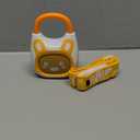 alilo Pocket Bunny Portable Kids Music Player, Musical Toys for Toddlers, Preloaded 120+ Stories/ Music/ Lullabies/ White Noise, High Fidelity Sound Travel Bluetooth Speaker (with Strap and Ring)