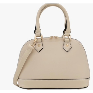 Zip-Around Saffiano Classic Dome Satchel