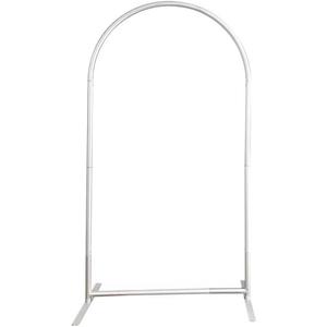 FiVan 2.7ft by 6ft Heavy Duty Trio Arch Backdrop Frame Stands for Party Covers