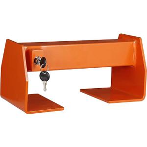 Shipping Container Lock for Trucks and Containers | Heavy Duty Equipment Lock Cargo Door Lock Adjustable Max Length 20.5”, High Security Trailer Lock