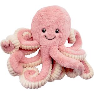 My Super Star Octopus Stuffed Animals Plush Toys for Kids Girls Boys Friends Family Birthday Xmas Gift Present Sea Critters (Pink, Medium (15.7''))
