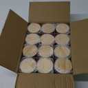 Thick Candle Jars for Making Candles 12 Pcs, 7 OZ Empty Jars with Wood Lids for Candle Making, Sample Container, Clear